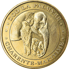 Francia, Token, 17/ Zoo de la Palmyre - Eléphants, 2019, MDP, SPL