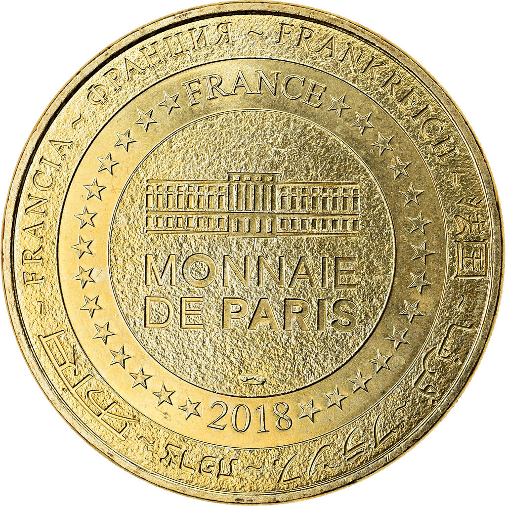 Frankrijk, Token, 17/ Zoo de la Palmyre - Girafe, 2018, MDP, UNC-, Cupro-nickel