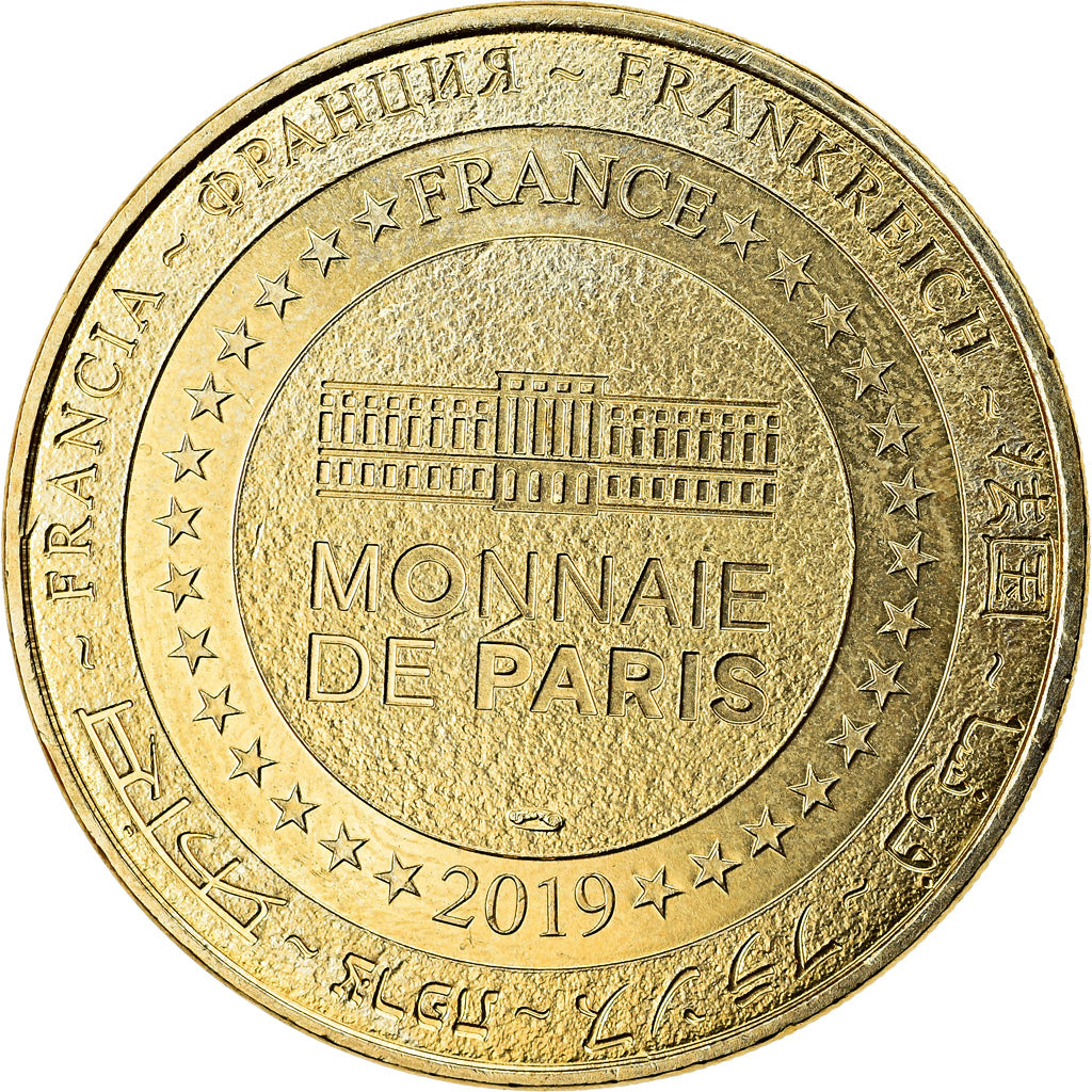 Frankreich, Token, 17/ Zoo de la Palmyre - Girafe, 2019, MDP, UNZ, Cupro-nickel