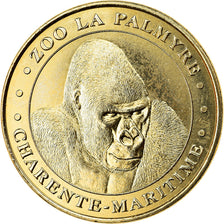 France, Token, 17/ Zoo de la Palmyre - Gorille, 2019, MDP, MS(63), Cupro-nickel