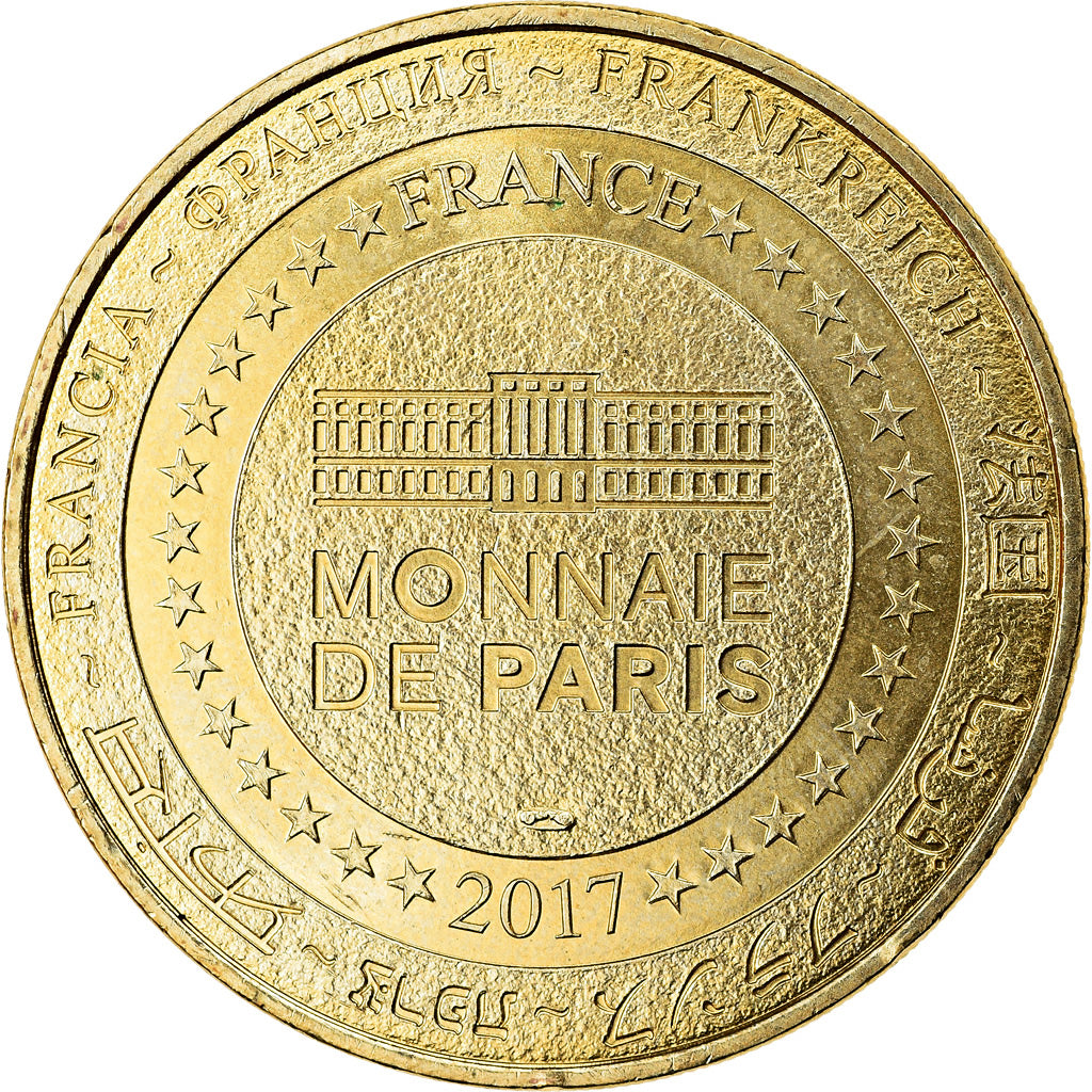 Francia, Token, 17/ Zoo de la Palmyre - Guépards, 2017, MDP, SC, Aluminio y