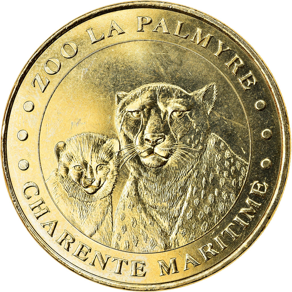 France, Token, 17/ Zoo de la Palmyre - Guépards, 2018, MDP, MS(63)