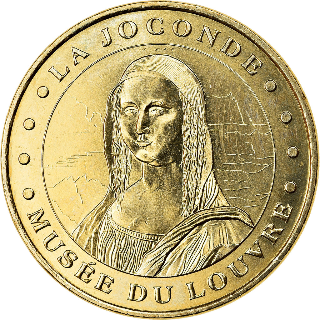 France, Token, Paris - Musée du Louvre n°2 - La Joconde, 2018, MDP, MS(63)