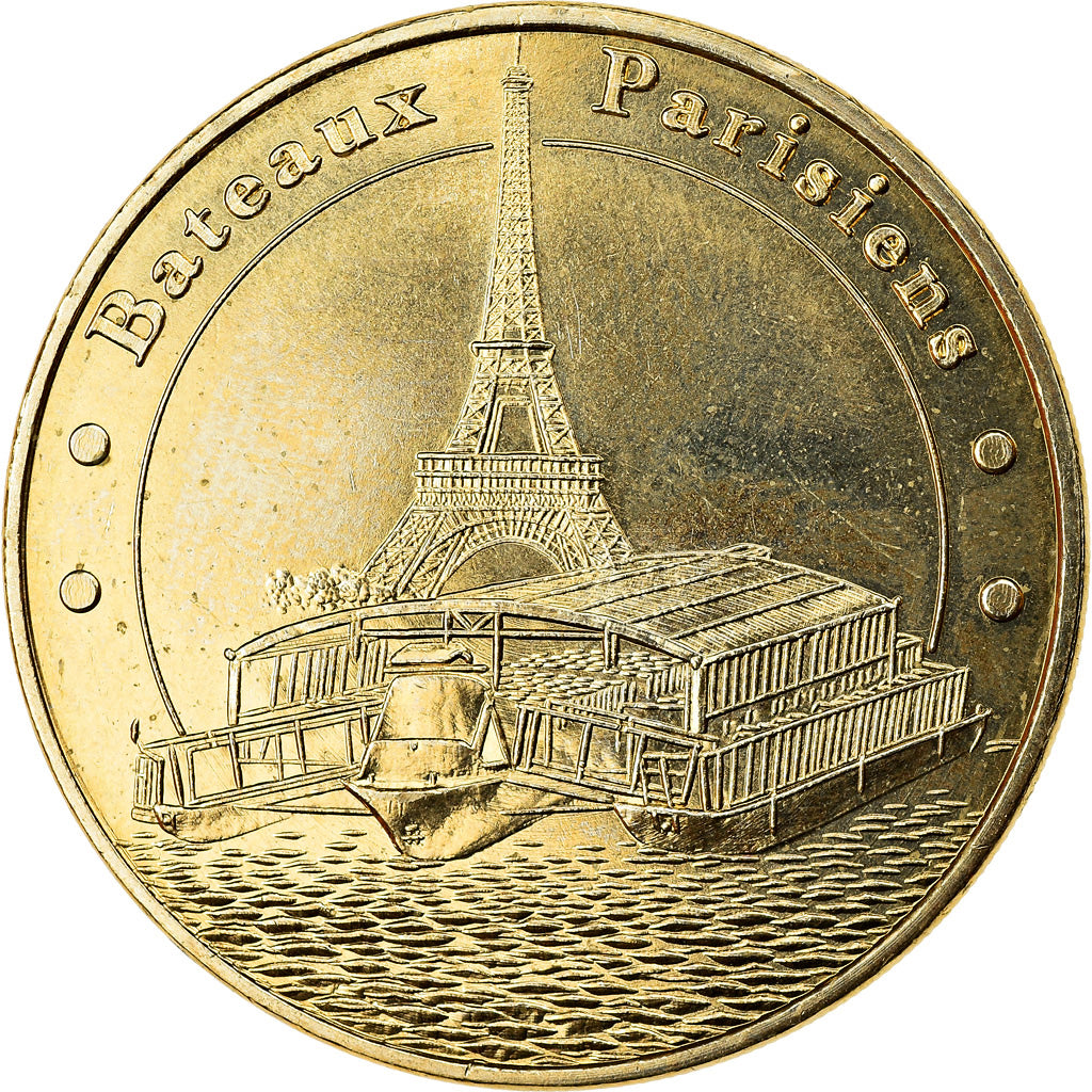 Francia, Token, Paris - Bateaux Parisiens n°2, 2019, MDP, SC, Aluminio y