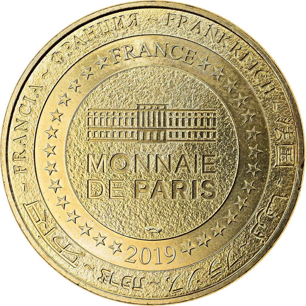 Francia, Token, Paris - Bateaux Parisiens n°2, 2019, MDP, SC, Aluminio y