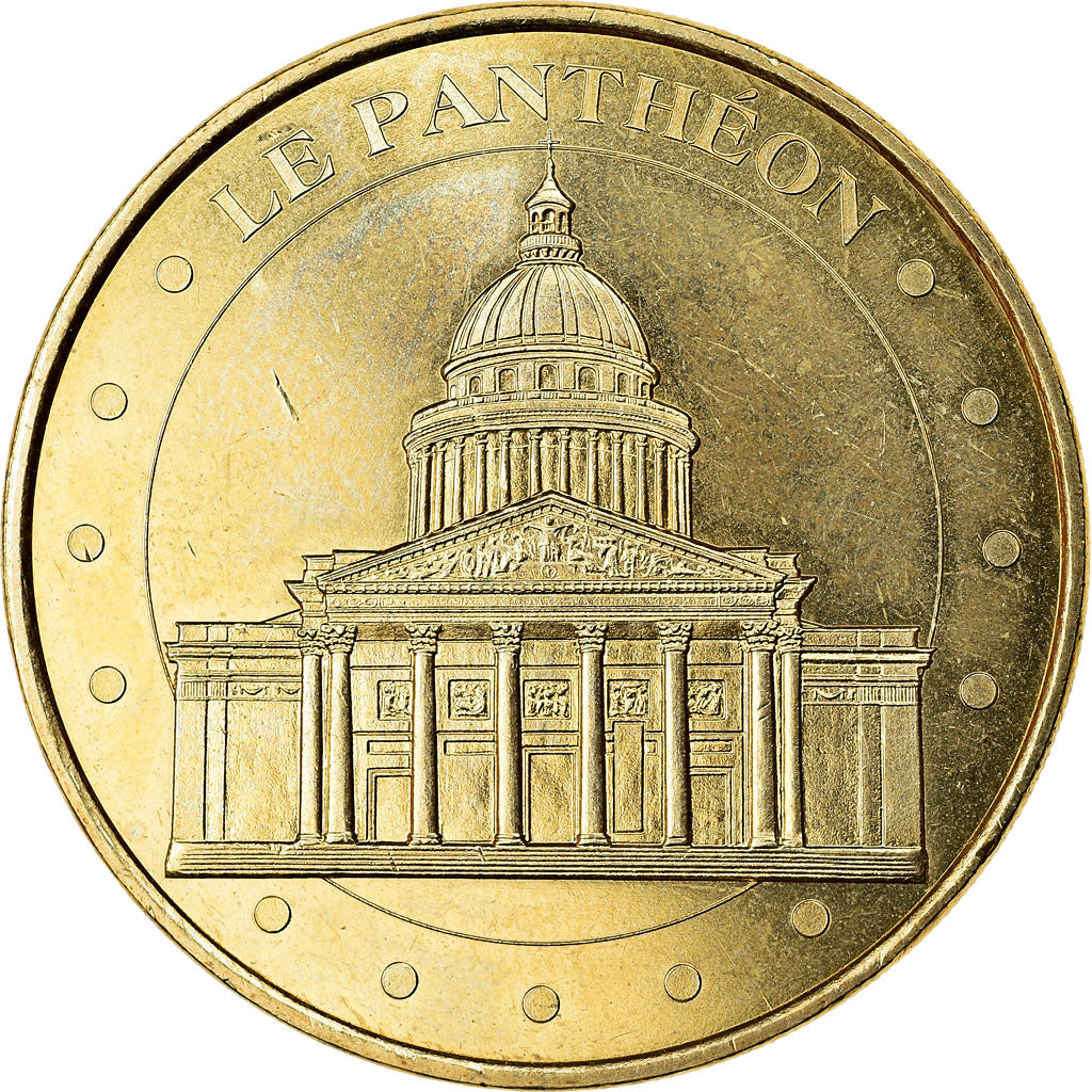 France, Jeton, Paris - Le Panthéon n°3, 2017, MDP, SPL, Cupro-nickel Aluminium