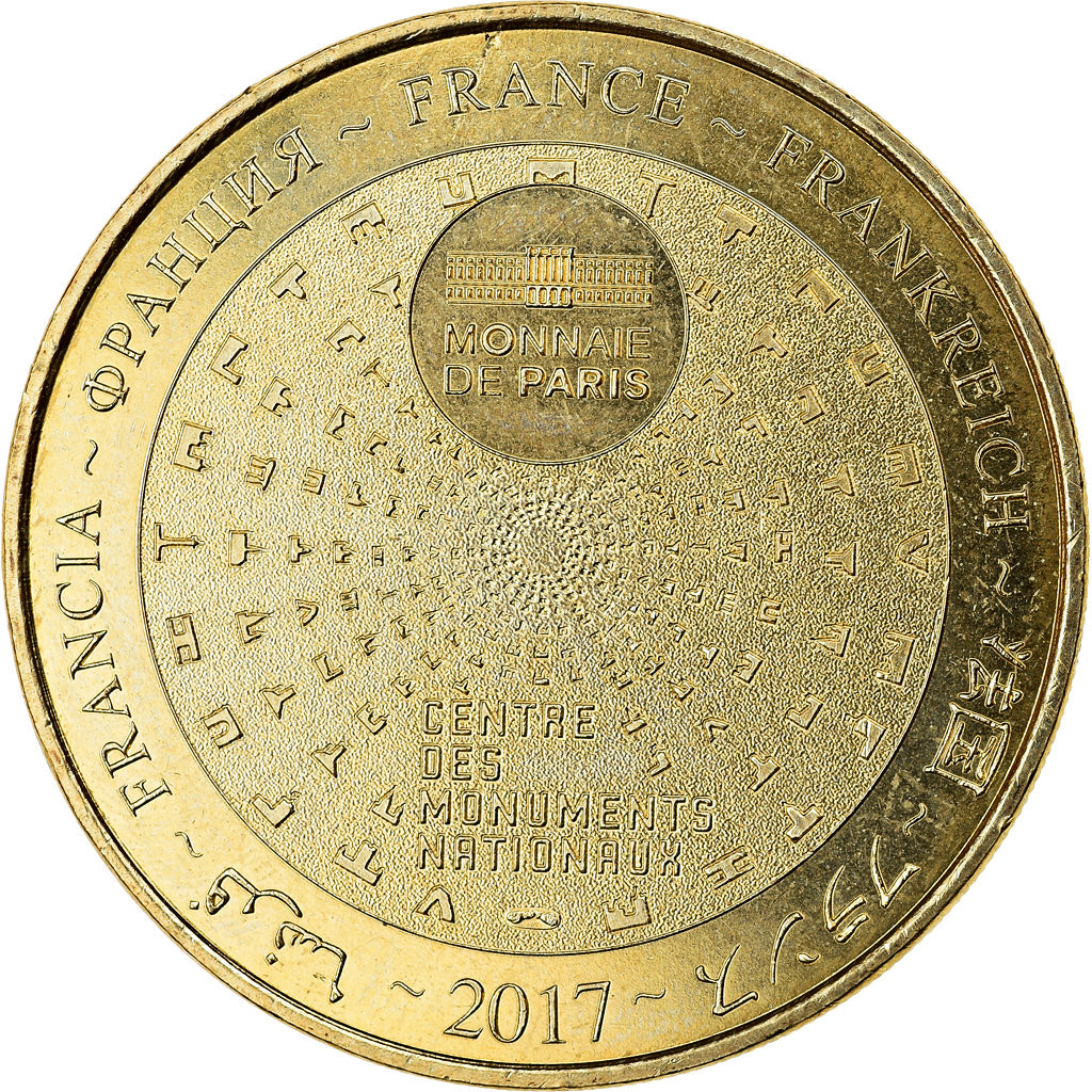 France, Jeton, Paris - Le Panthéon n°3, 2017, MDP, SPL, Cupro-nickel Aluminium