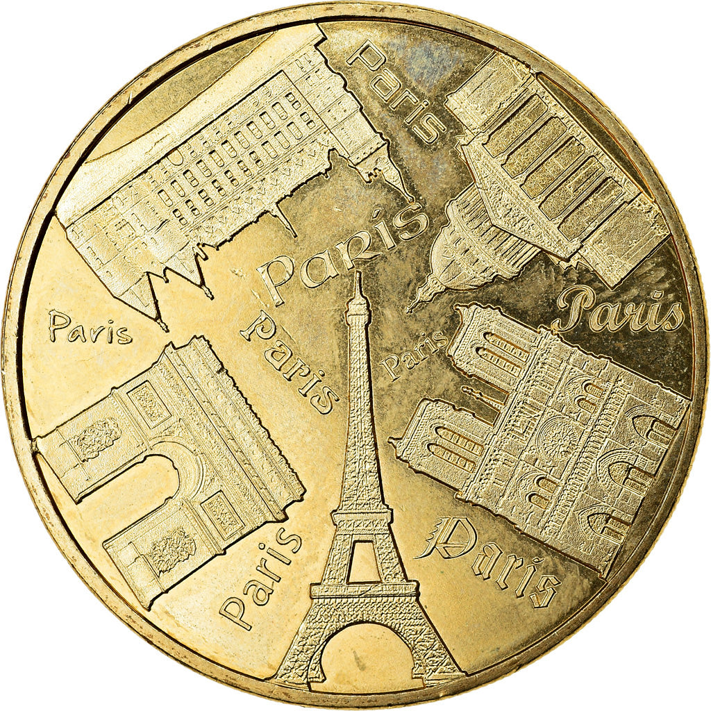 France, Jeton, Paris - Centre des monuments nationaux n°2, 2017, MDP, SPL
