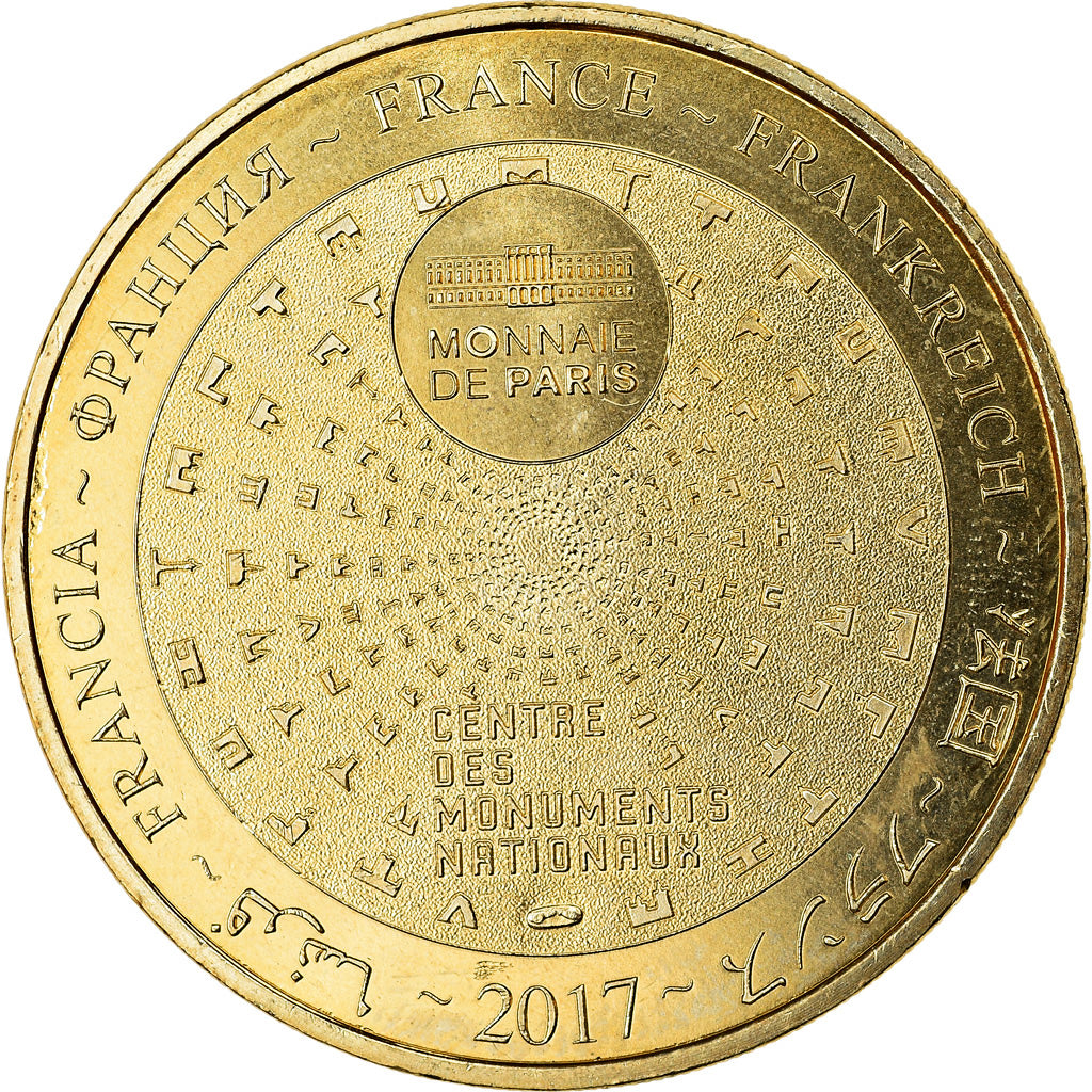 France, Jeton, Paris - Centre des monuments nationaux n°2, 2017, MDP, SPL