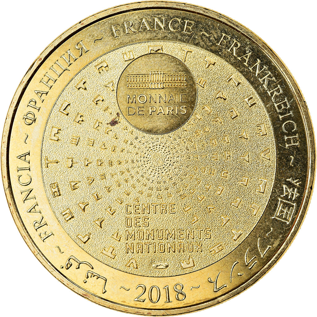 France, Token, Paris - Centre des monuments nationaux n°2, 2018, MDP, MS(63)