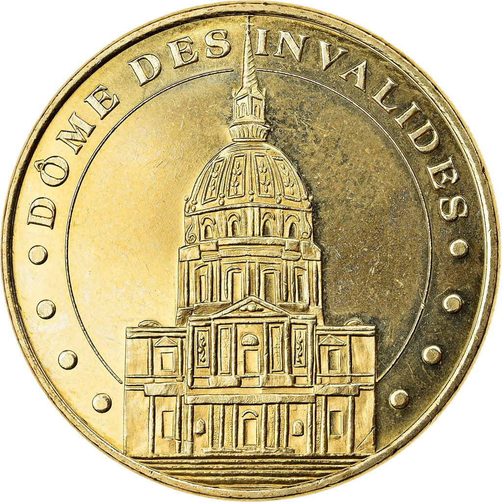 Francia, Token, Paris - Dôme des Invalides n°2, 2018, MDP, SC, Aluminio y
