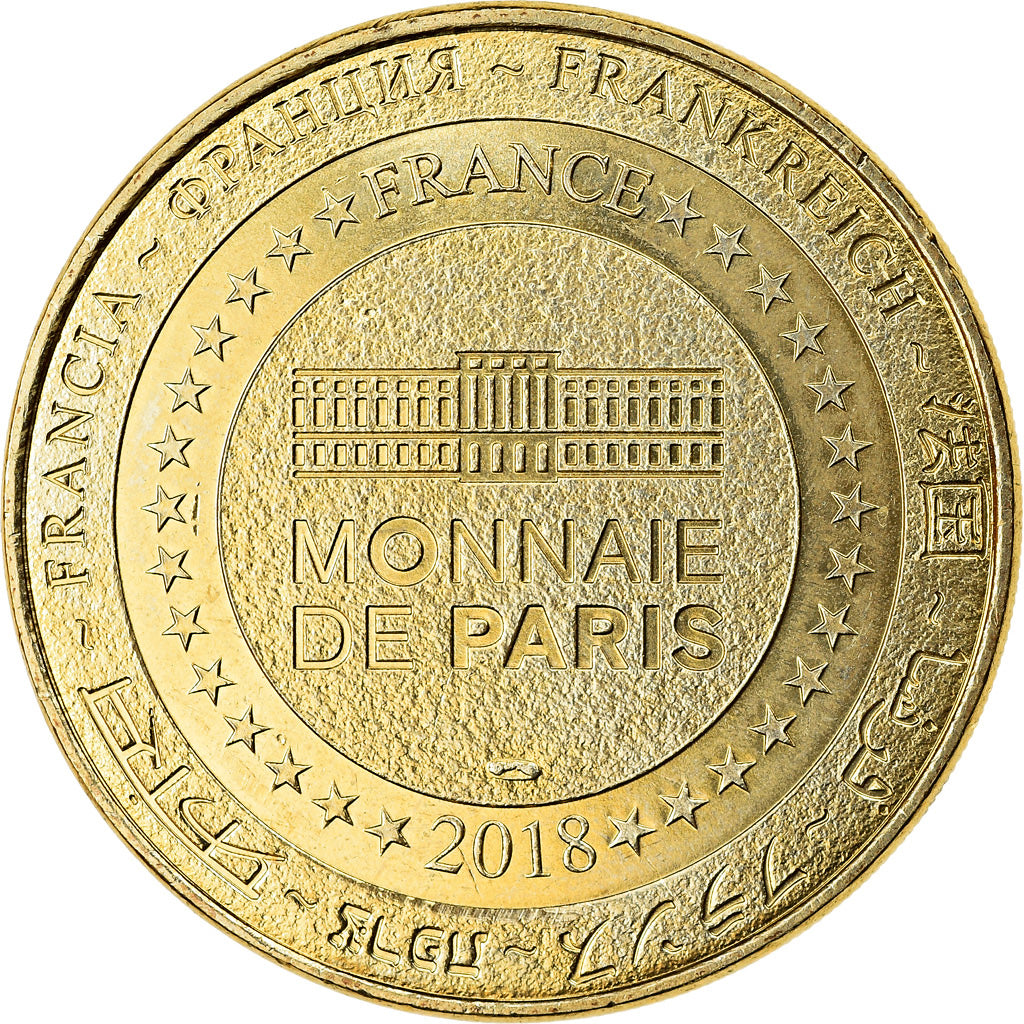 Francia, Token, Paris - Dôme des Invalides n°2, 2018, MDP, SC, Aluminio y