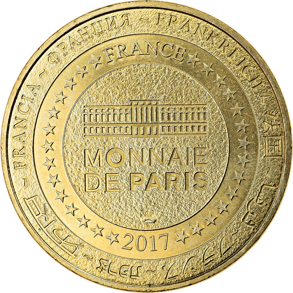 França, Token, Paris - Maisons de Victor Hugo, 2017, MDP, MS(63), Cuproníquel