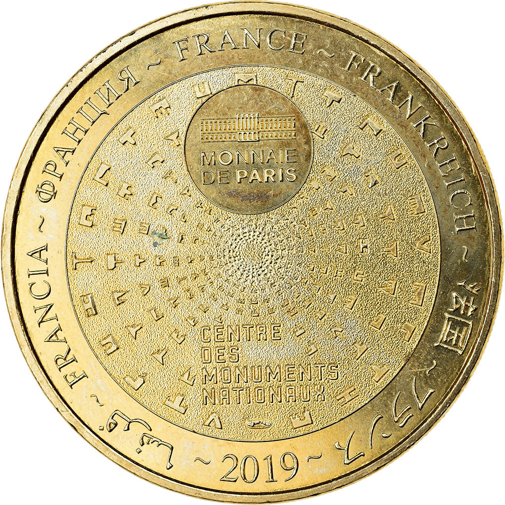 France, Token, Paris - Centre des monuments nationaux n°3, 2019, MDP, MS(63)