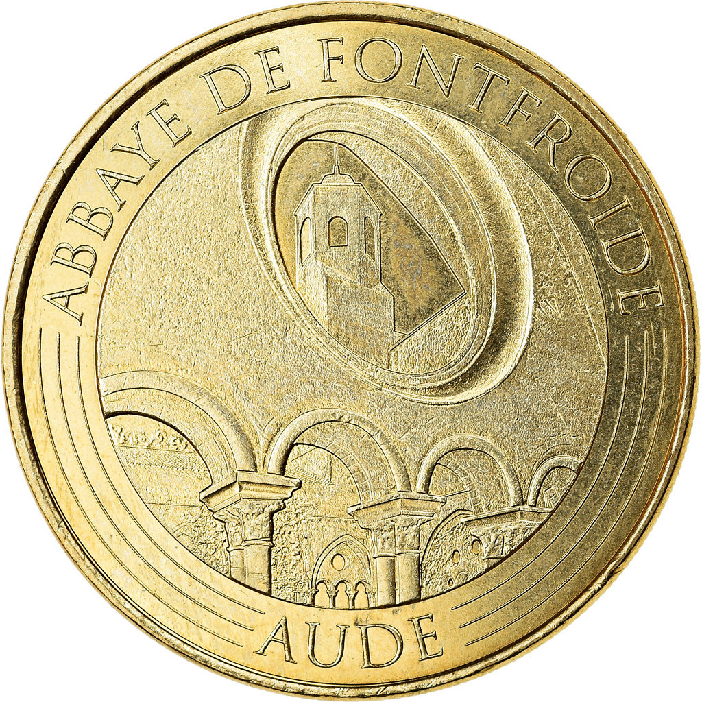 France, Jeton, Narbonne - Abbaye de Fontfroide, 2018, MDP, SPL, Cupro-nickel