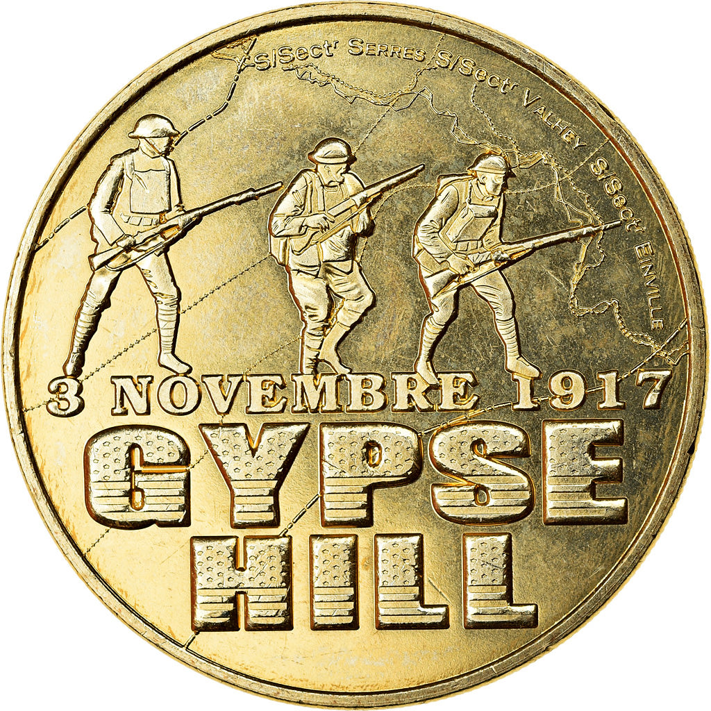 France, Token, Lunéville - Gypse Hill - 3 novembre 1917, 2017, MDP, MS(63)
