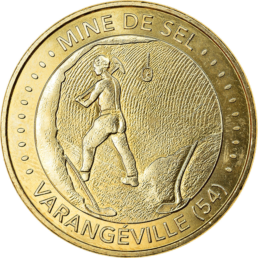 France, Token, Varangéville - Mine de sel, 2018, MDP, MS(63), Cupro-nickel