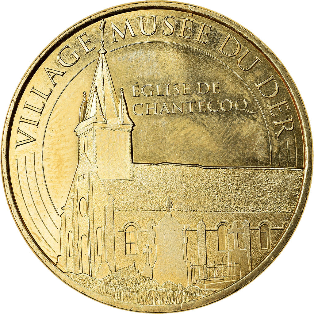 Francja, Token, 51/ Village-Musée du Der - Eglise, 2017, MDP, MS(63)
