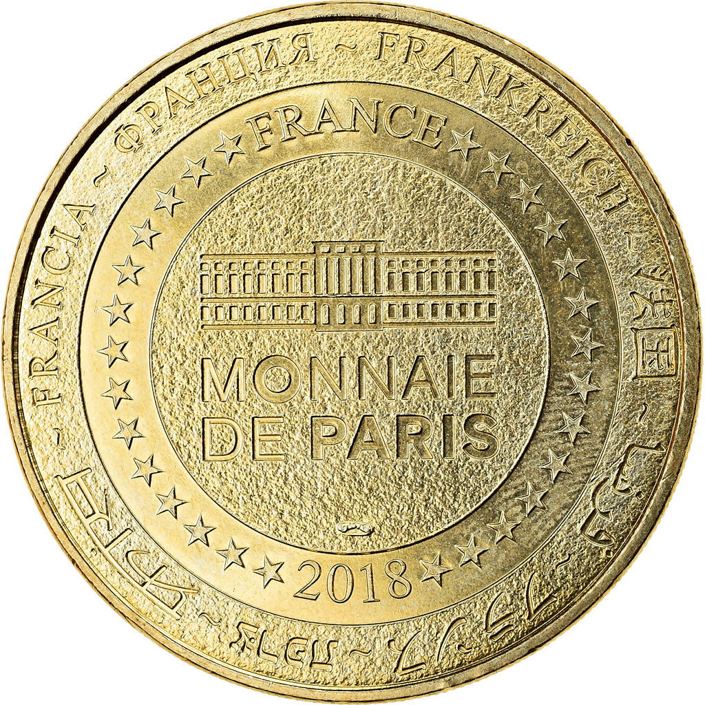 France, Jeton, Langres - Ville de la Renaissance, 2018, MDP, SPL, Cupro-nickel