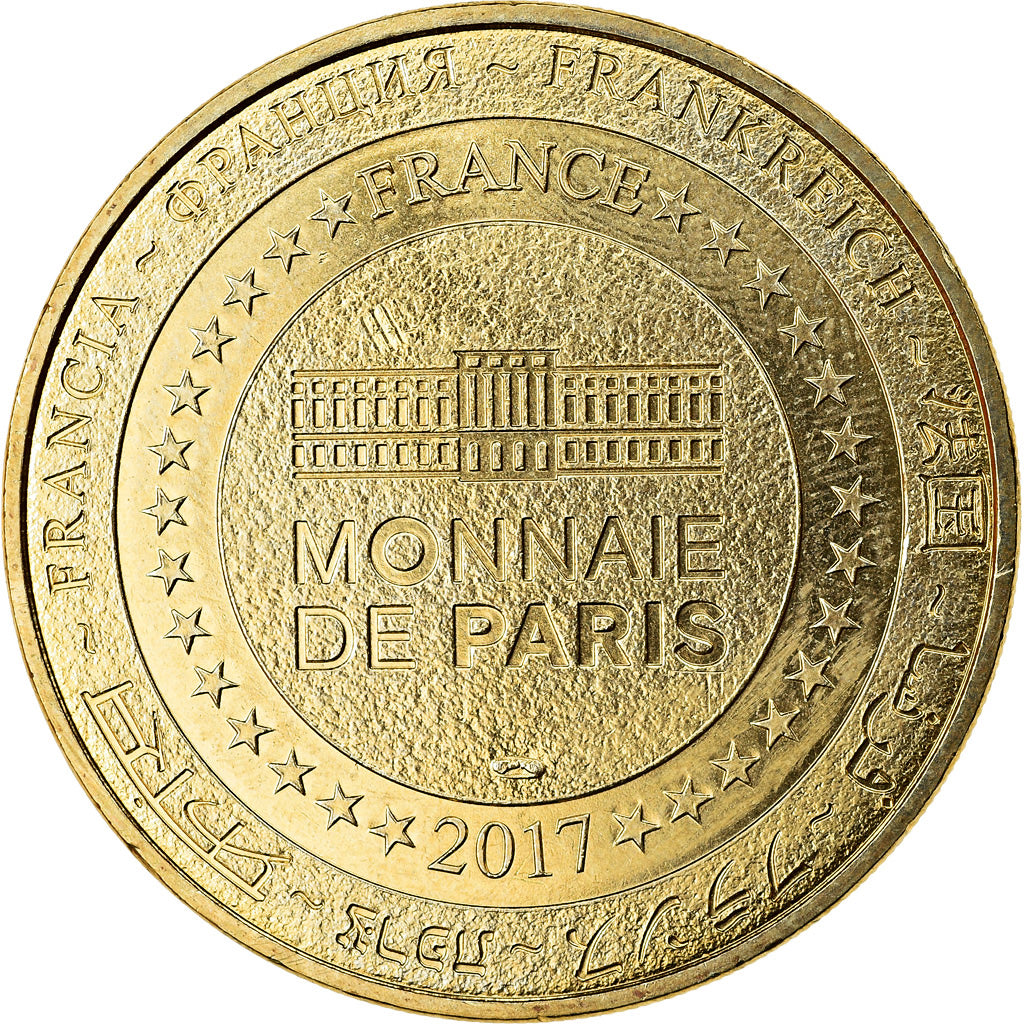 France, Token, 55/ Citadelle de Montmédy, 2017, MDP, MS(63), Cupro-nickel