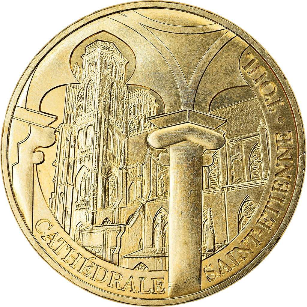 France, Jeton, Toul - Cathédrale Saint-Etienne, 2018, MDP, SPL, Cupro-nickel