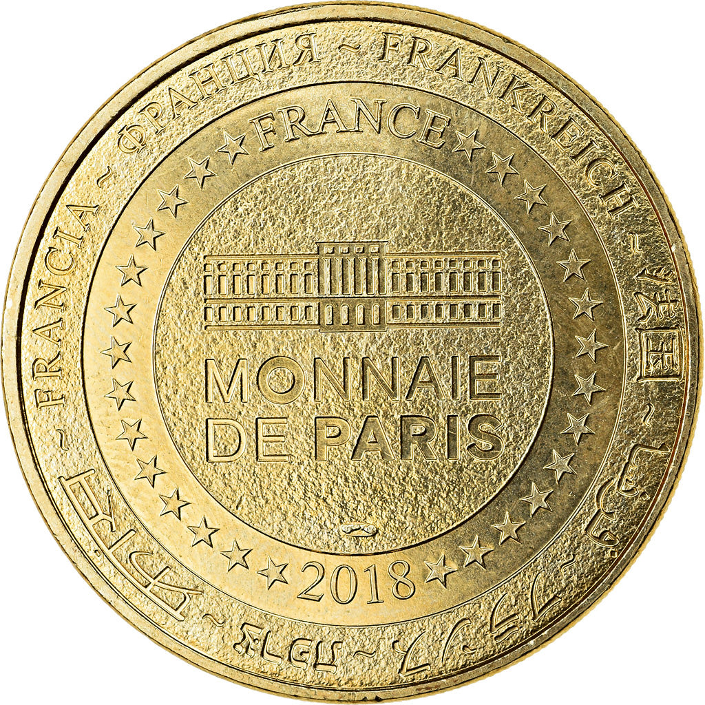 France, Jeton, Toul - Cathédrale Saint-Etienne, 2018, MDP, SPL, Cupro-nickel