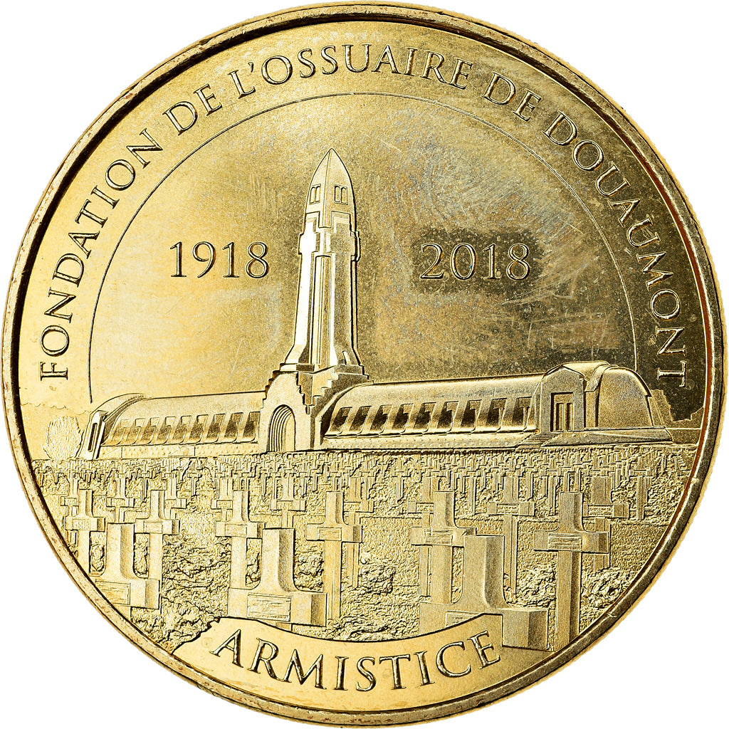 France, Jeton, Douaumont - Ossuaire n°12, 2018, MDP, SPL, Cupro-nickel