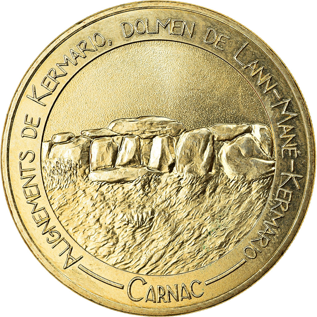 France, Token, Carnac - Alignements de Kermario - Dolmen de Lann-Mané, 2018