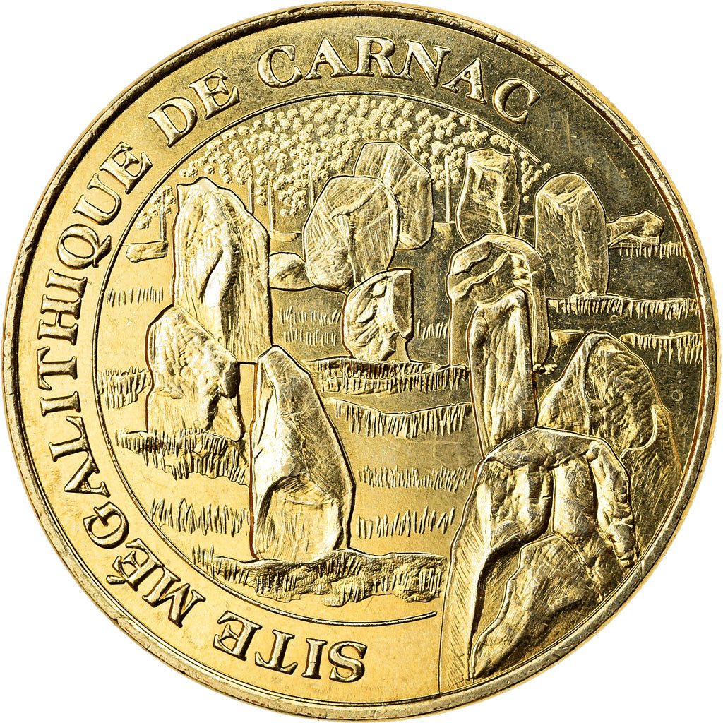 Francia, Token, Carnac - Les alignements n°3, 2018, MDP, SC, Aluminio y