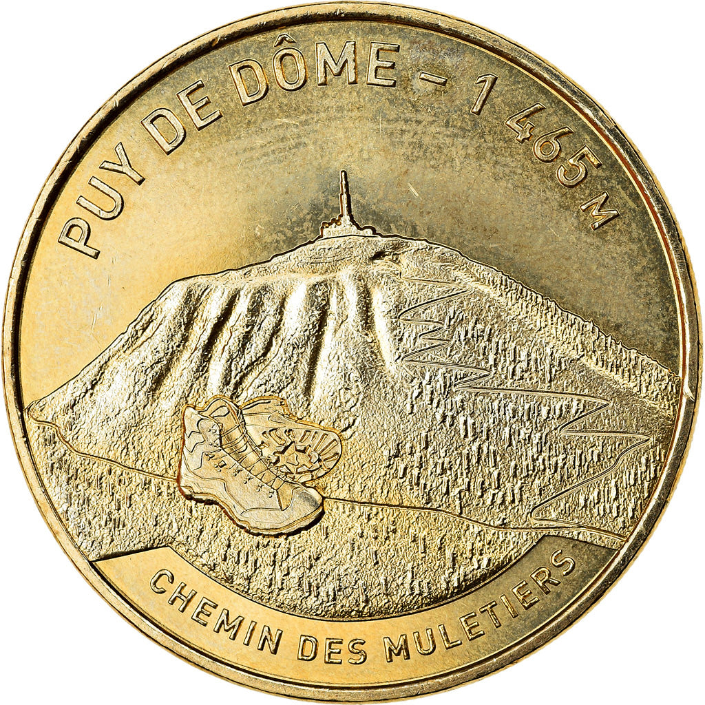 France, Token, Orcines - Panoramique des Dômes n°12, 2020, MDP, MS(63)