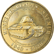 France, Jeton, Saumur - Musée des Blindés n°10 - FCM 36, 2020, MDP, SPL