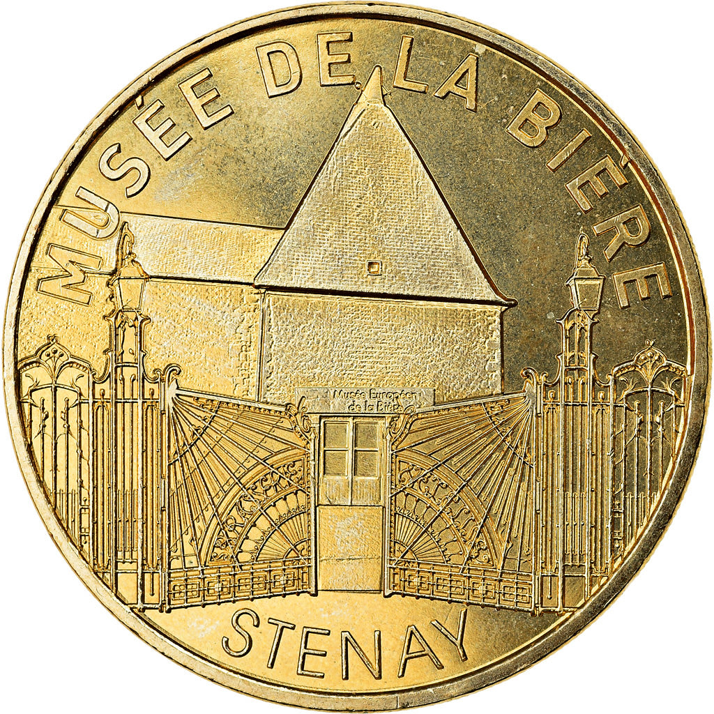 France, Token, Stenay - Musée de la bière, 2020, MDP, MS(63), Cupro-nickel