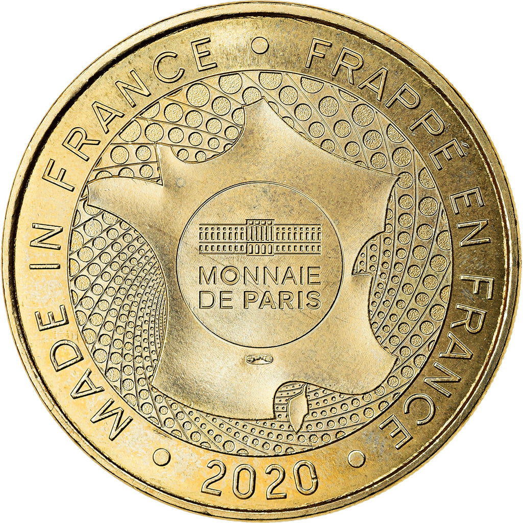 França, Token, Argelès-sur-Mer - La plage et le mont Canigou, 2020, MDP
