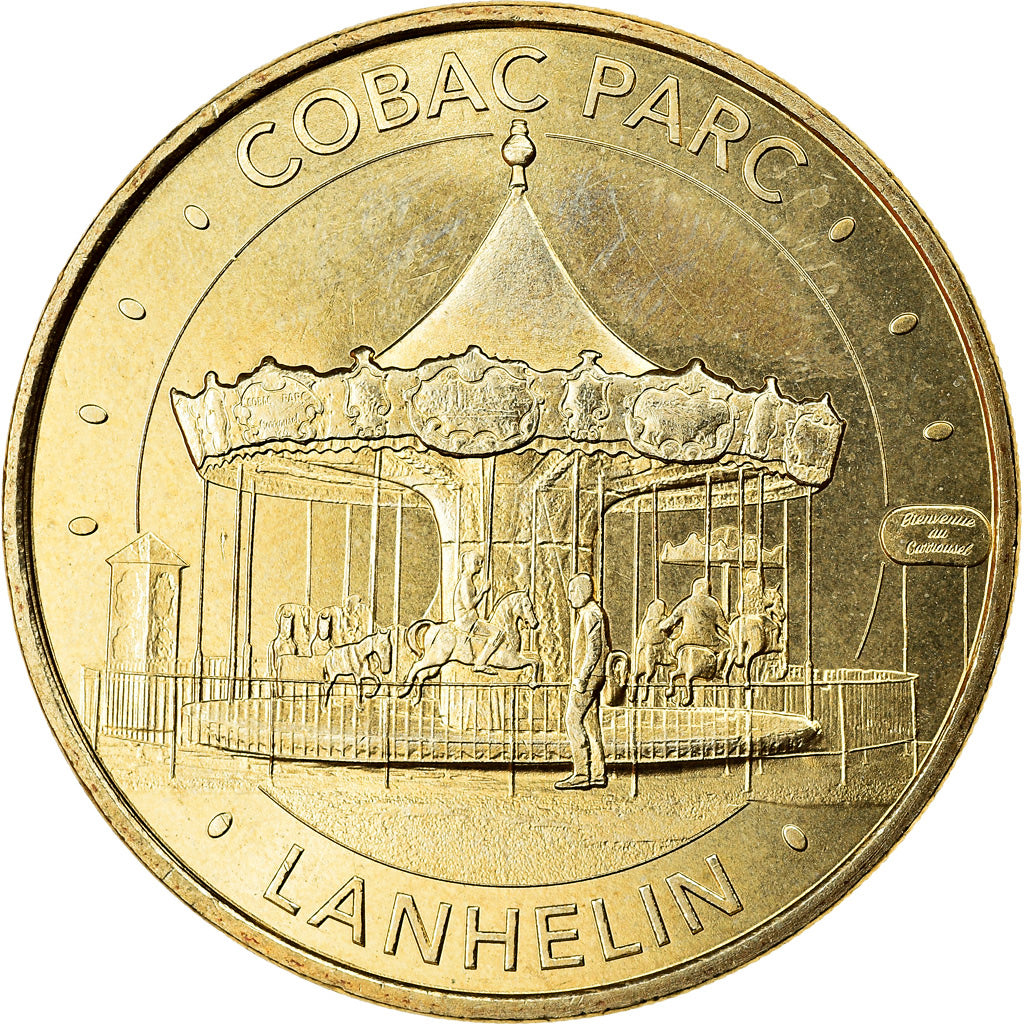 Francja, Token, Lanhelin - Cobac Parc n°2 - Le carroussel, 2018, MDP, MS(63)