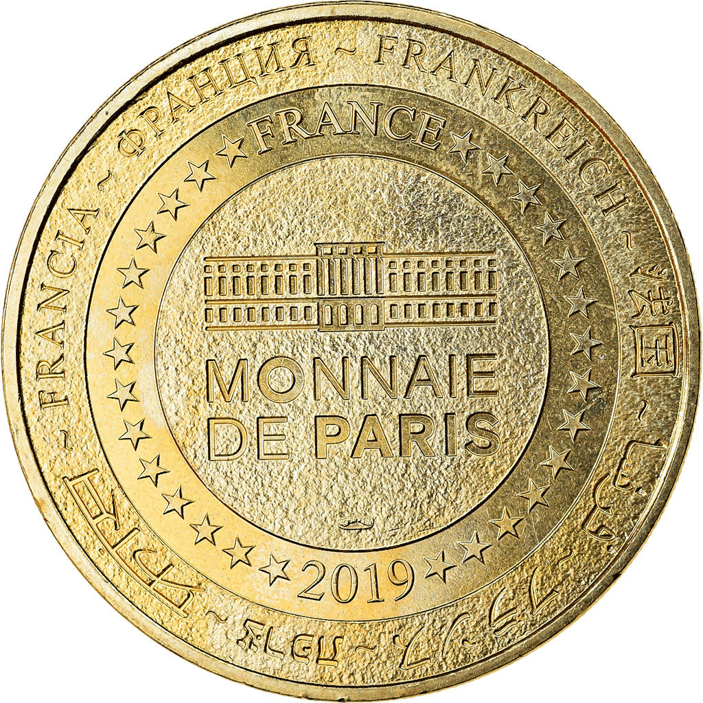 Francia, Token, Vitré - Le château, 2019, MDP, SPL, Rame-nichel-alluminio