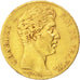 FRANCE, Charles X, 20 Francs, 1825, Paris, KM #726.1, VF(30-35), Gold, Gadoury..
