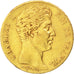 FRANCE, Charles X, 20 Francs, 1825, Paris, KM #726.1, VF(30-35), Gold, Gadoury..