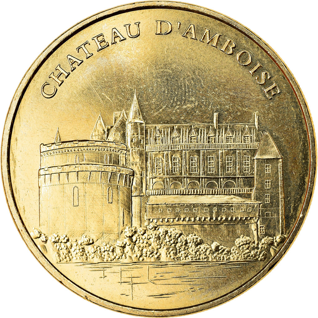 France, Jeton, Amboise - Le château - face simple, 2019, MDP, SPL, Cupro-nickel