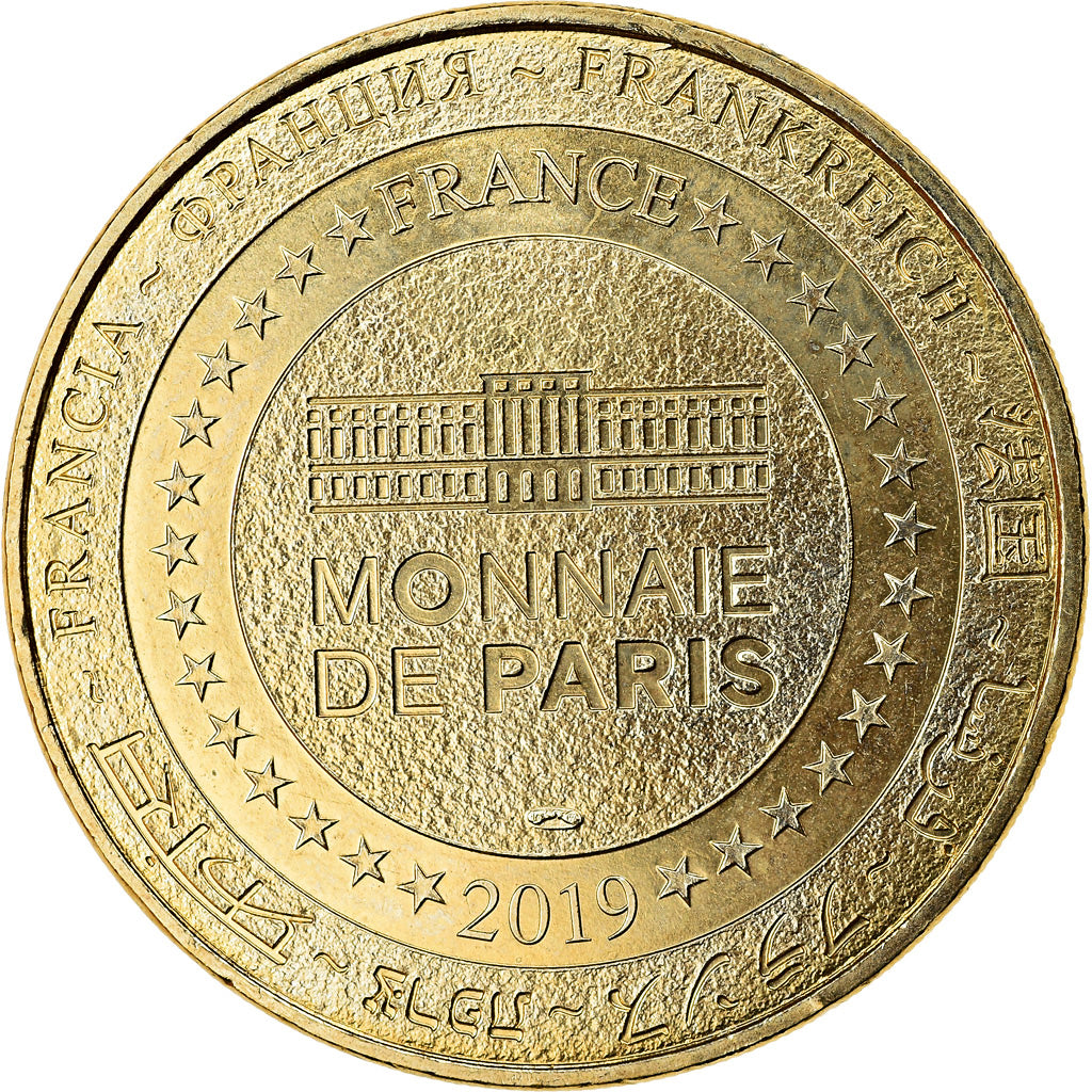 France, Jeton, Amboise - Le château - face simple, 2019, MDP, SPL, Cupro-nickel
