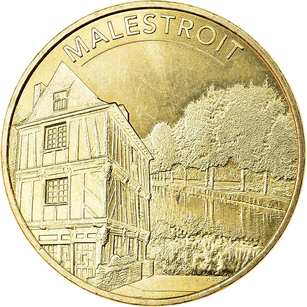 Francja, Token, De l'Oust à Brocéliande n°2 - Malestroit, 2018, MDP, MS(63)