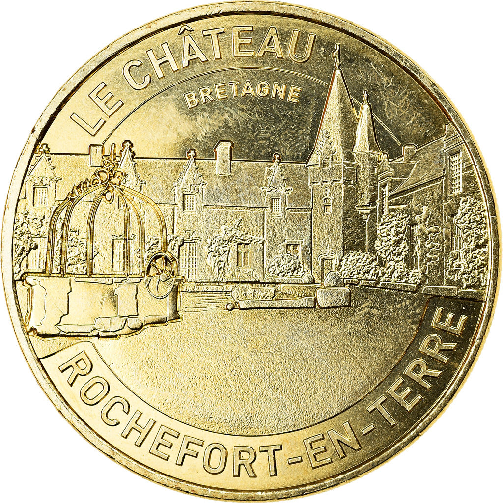 France, Token, Rochefort-en-Terre - Le Château, 2019, MDP, MS(63), Cupro-nickel