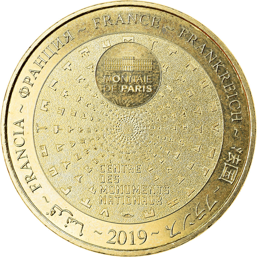 França, Token, Pierrefonds - Chateau n°2, 2019, MDP, MS(63), Cuproníquel
