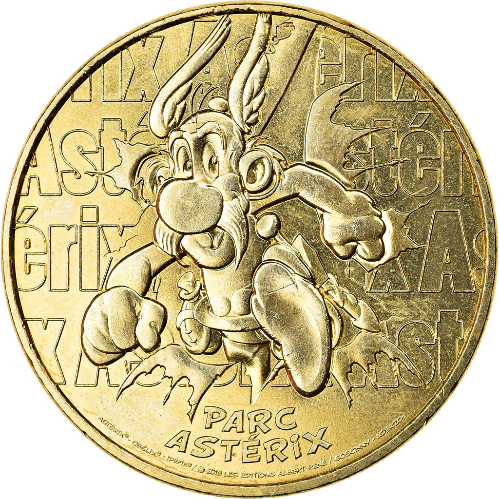 France, Token, Plailly - Parc Astérix n°25 - Astérix, 2018, MDP, MS(63)