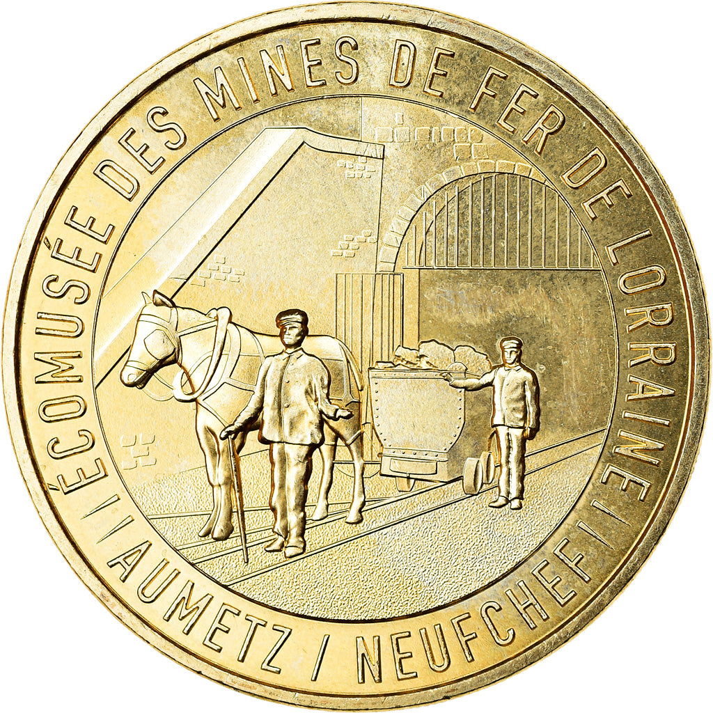France, Token, Neufchef - Ecomusée des mines de fer n°4 - Le cheval, 2019