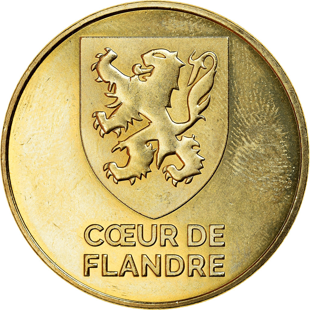 France, Jeton, Hazebrouck - Coeur de Flandre, 2019, MDP, SPL, Cupro-nickel