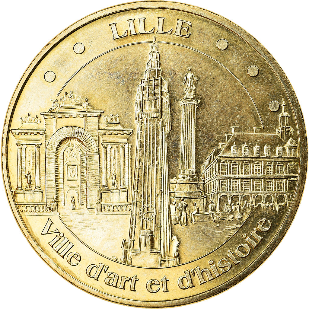 França, Token, Lille - Ville d'Art et d'Histoire, 2017, MDP, MS(63)