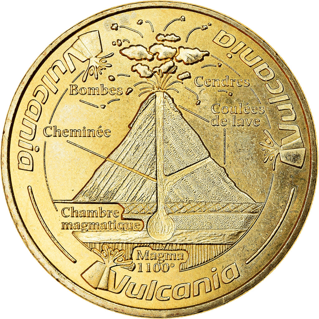 France, Jeton, Saint-Ours-Les-Roches - Vulcania n°3, 2018, MDP, SPL