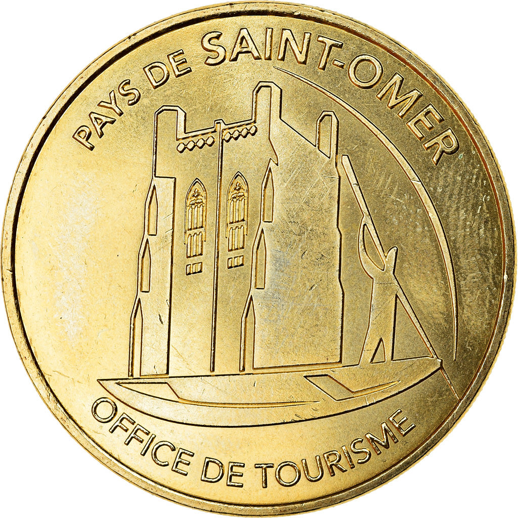 France, Token, Saint-Omer - Office de tourisme, 2017, MDP, MS(63), Cupro-nickel