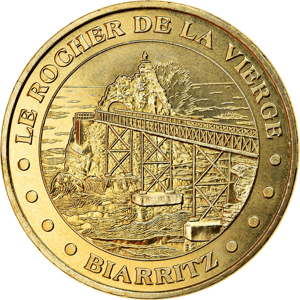 Francja, Token, Biarritz - le Rocher de la Vierge, 2019, MDP, MS(63)