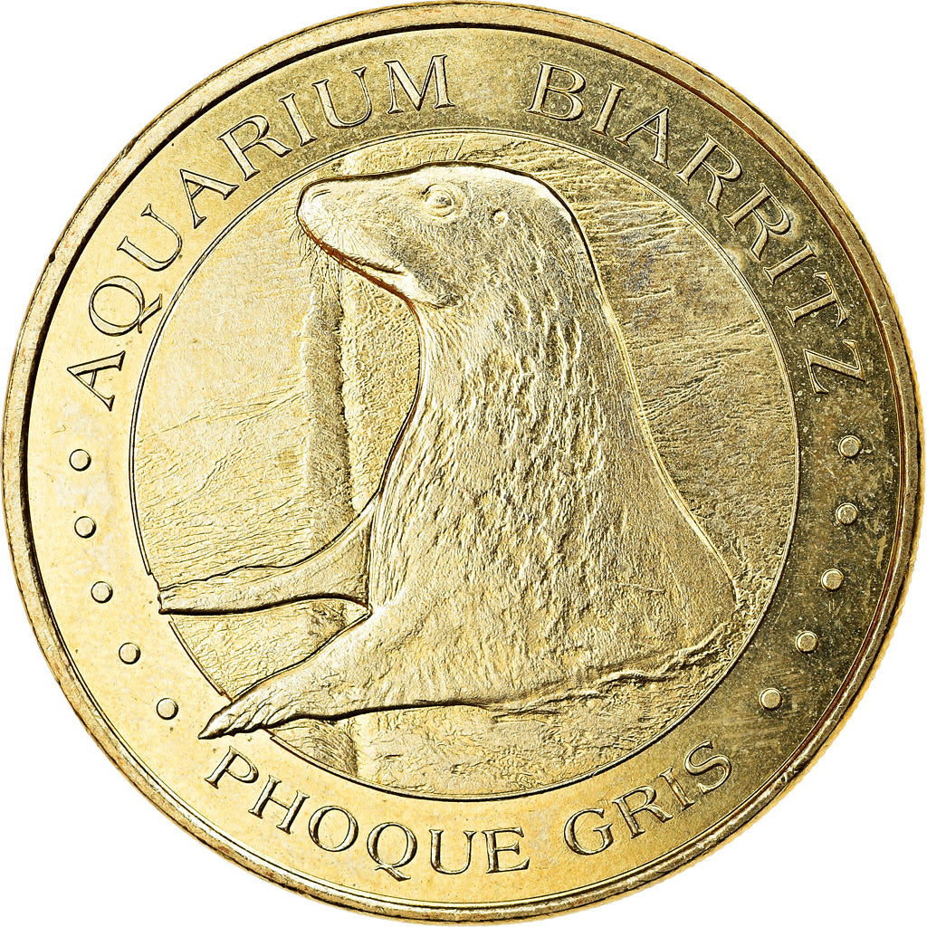 Francja, Token, Biarritz - Musée de la Mer n°4 - Le phoque gris, 2018, MDP